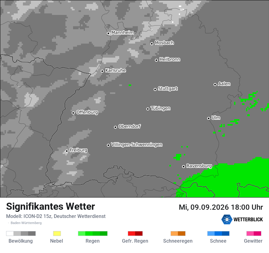 Signifikantes Wetter