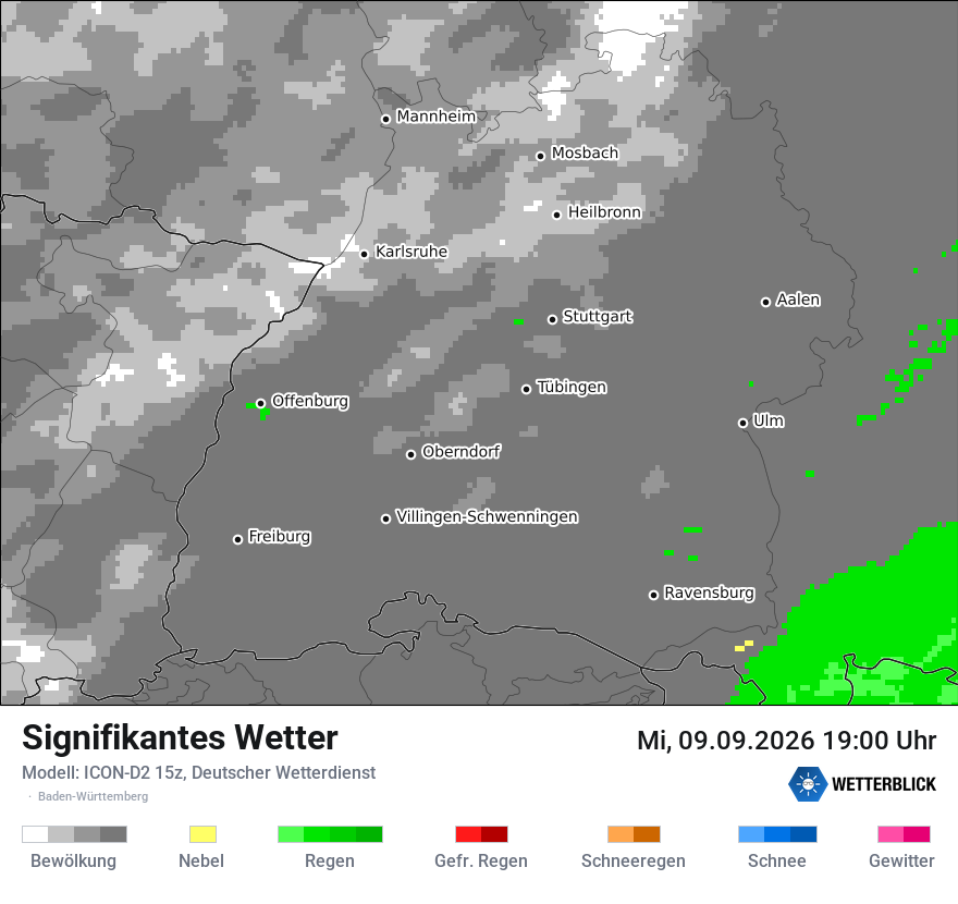 Signifikantes Wetter