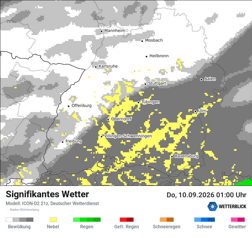 Signifikantes Wetter