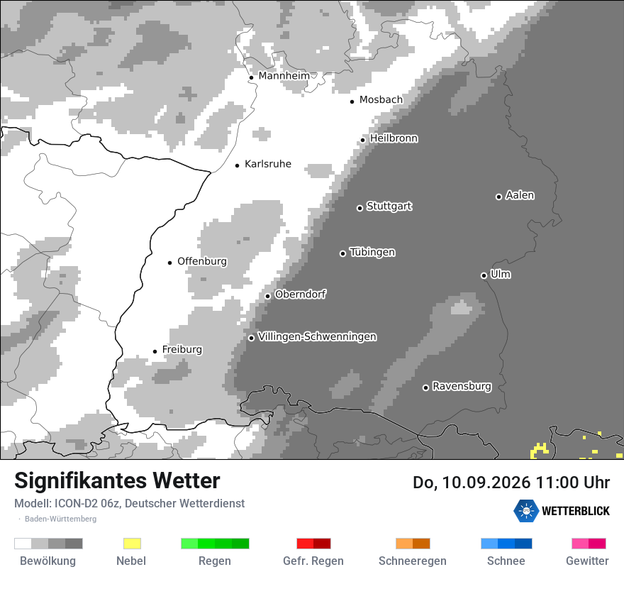 Signifikantes Wetter