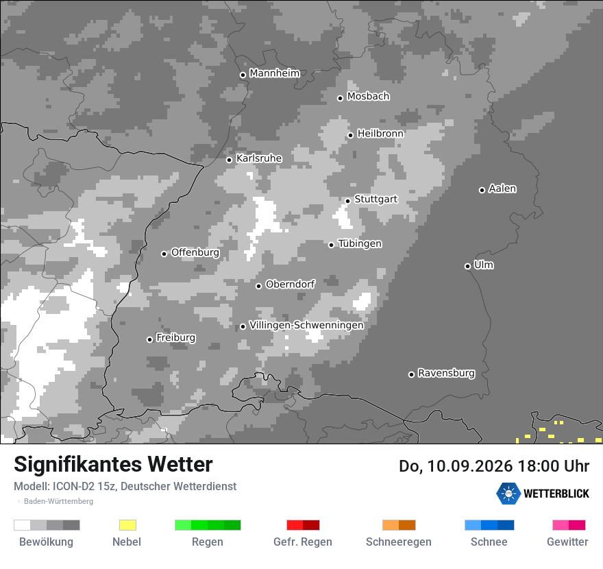 Signifikantes Wetter