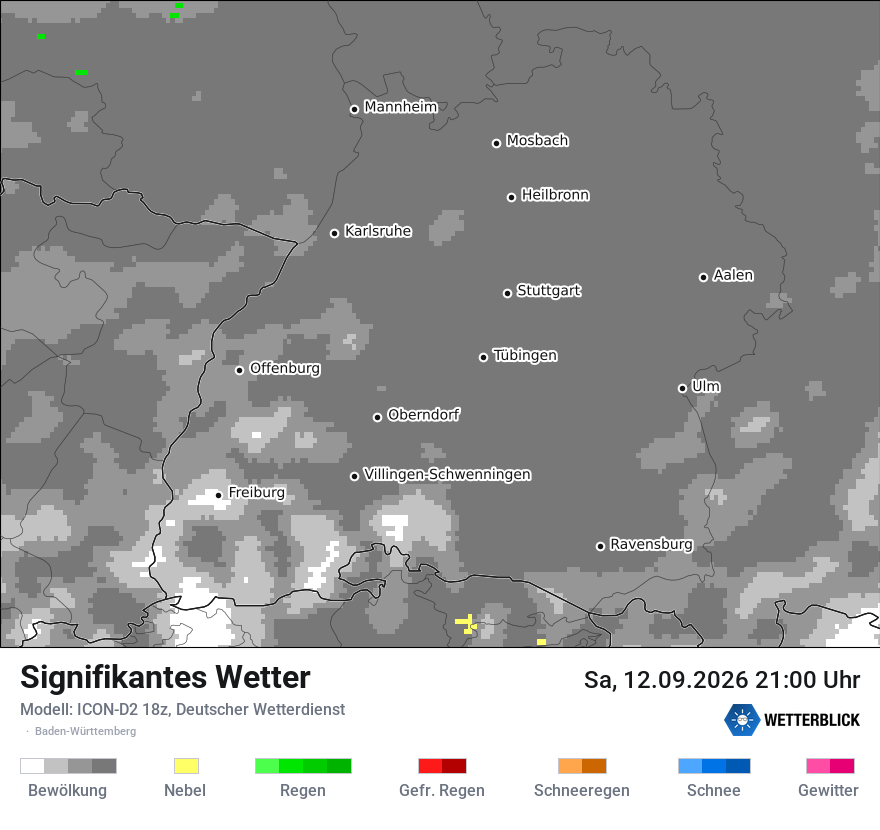 Signifikantes Wetter