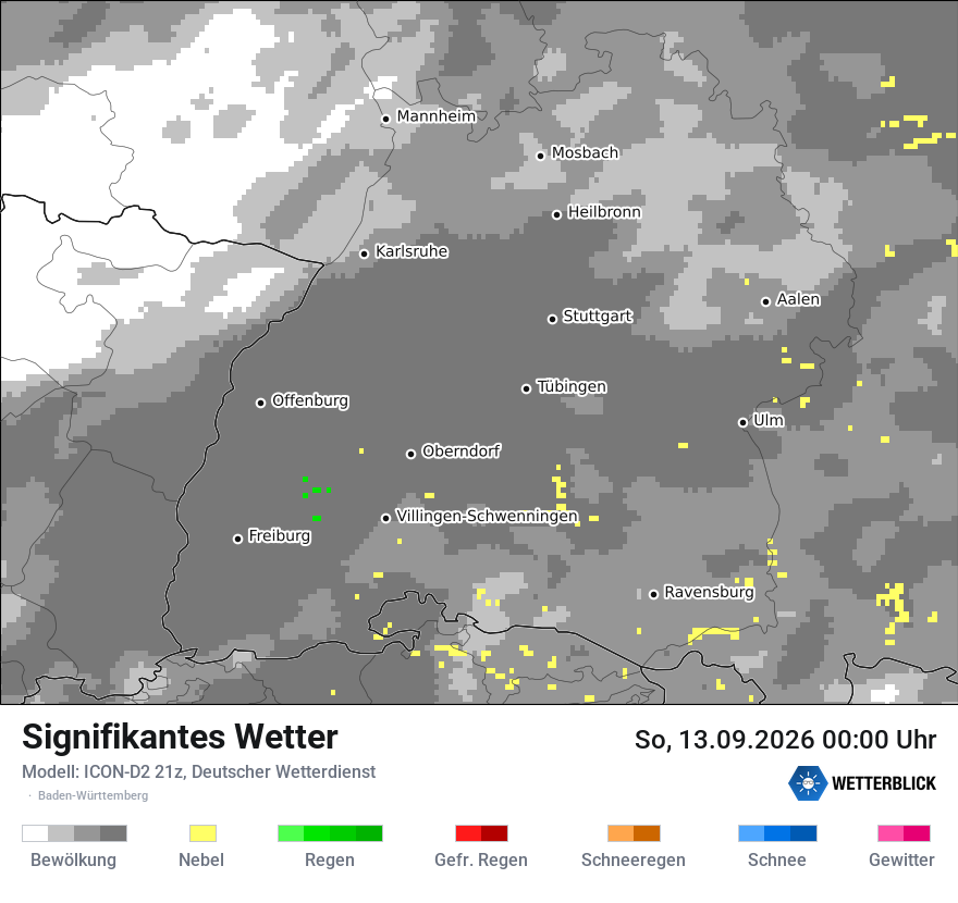 Signifikantes Wetter