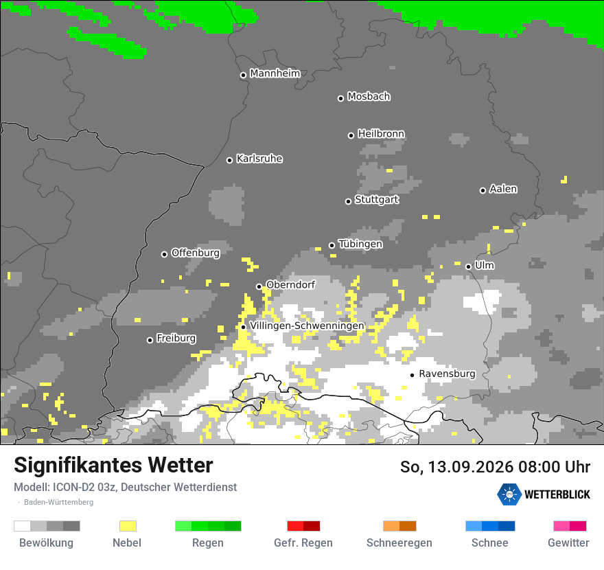 Signifikantes Wetter