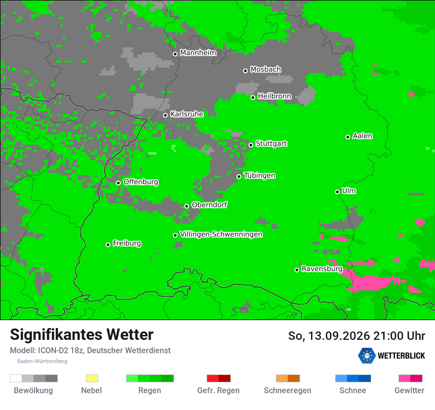 Signifikantes Wetter