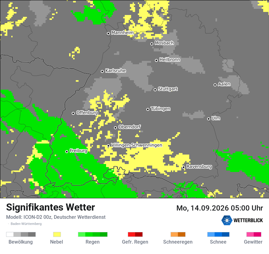Signifikantes Wetter