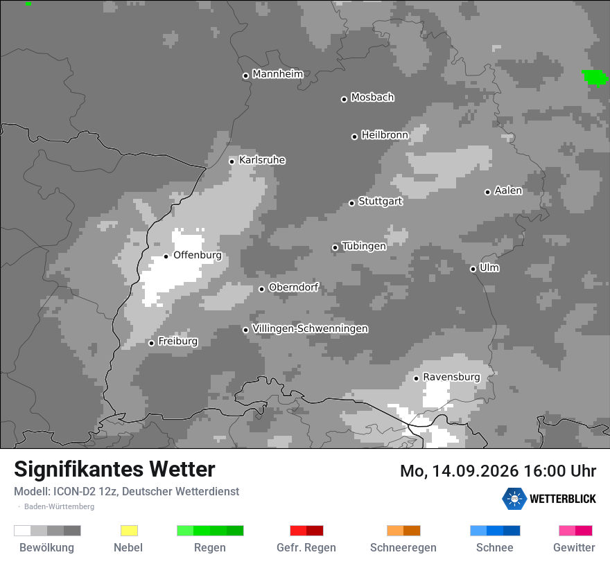 Signifikantes Wetter