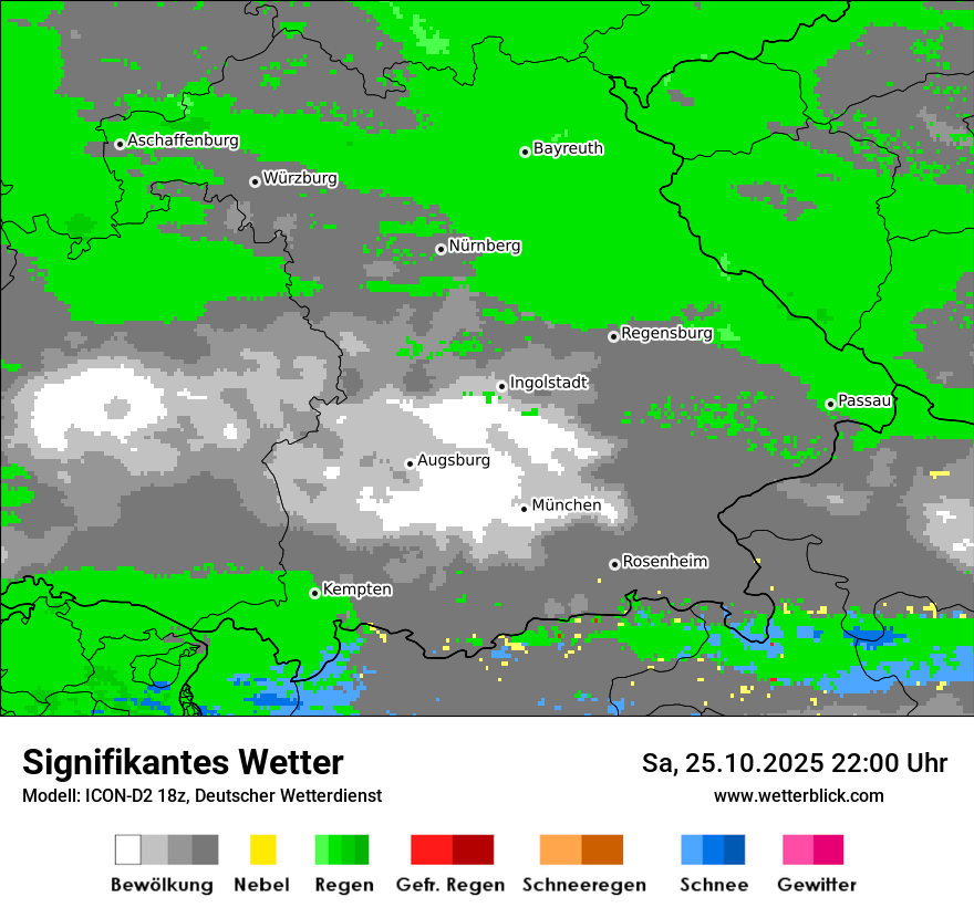 Modellkarten Signifikantes Wetter Modellkarten Signifikantes Wetter