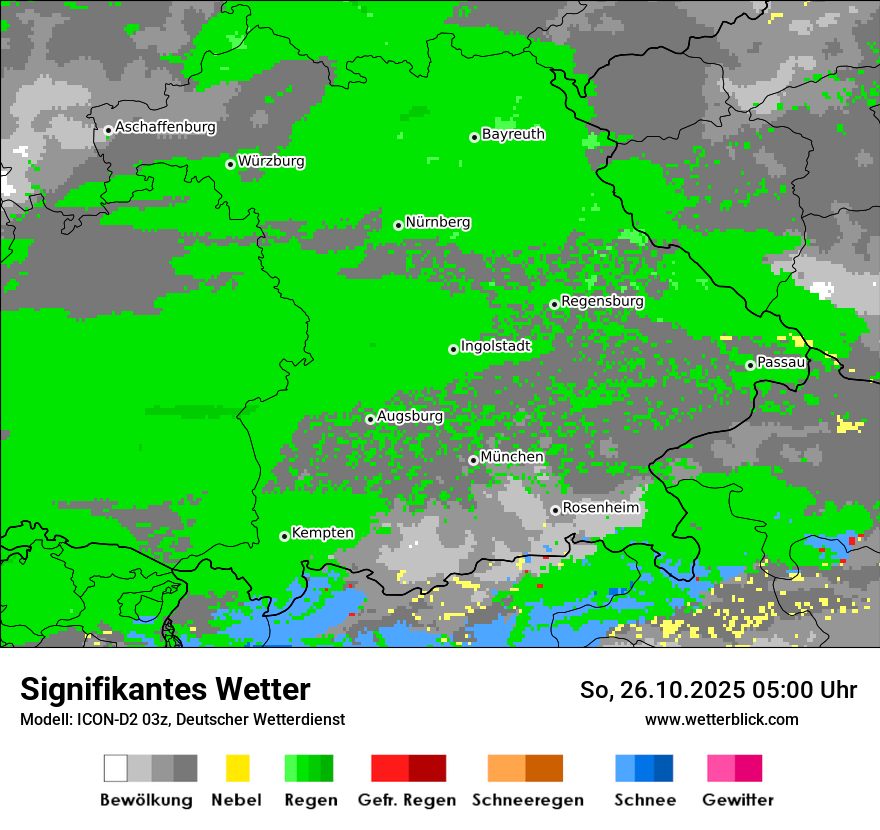 Modellkarten Signifikantes Wetter Modellkarten Signifikantes Wetter
