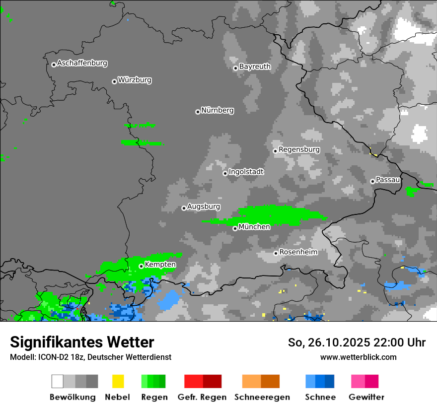 Modellkarten Signifikantes Wetter Modellkarten Signifikantes Wetter