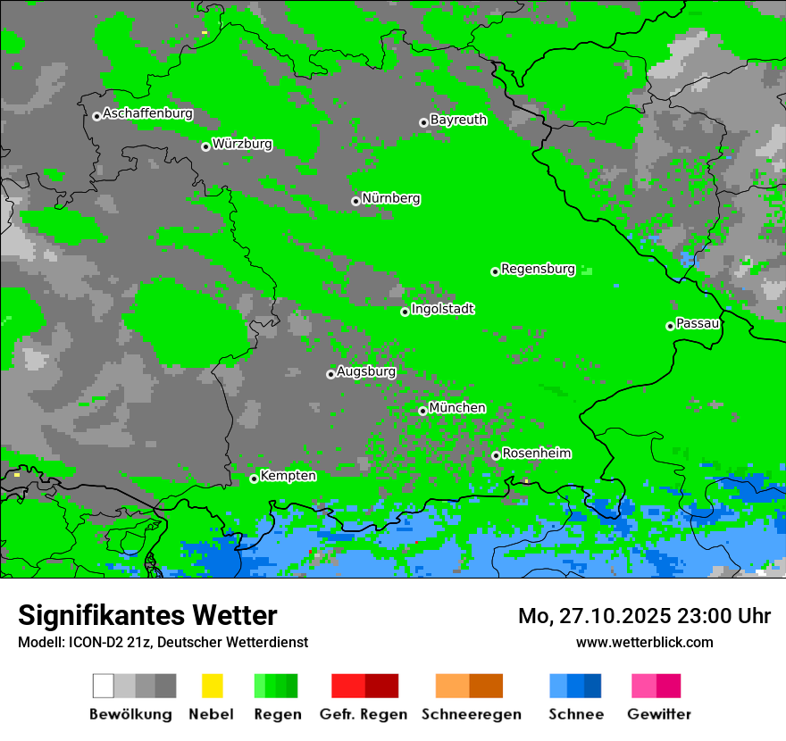 Modellkarten Signifikantes Wetter Modellkarten Signifikantes Wetter