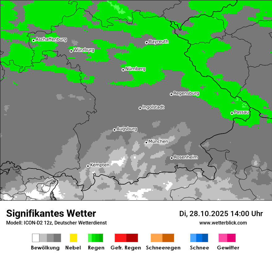 Modellkarten Signifikantes Wetter Modellkarten Signifikantes Wetter