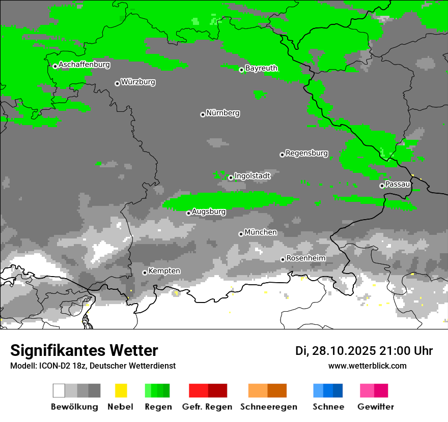 Modellkarten Signifikantes Wetter Modellkarten Signifikantes Wetter