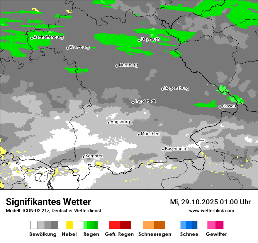 Modellkarten Signifikantes Wetter Modellkarten Signifikantes Wetter
