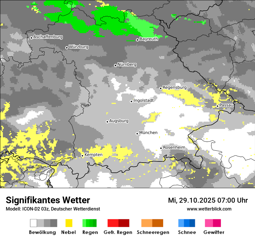 Modellkarten Signifikantes Wetter Modellkarten Signifikantes Wetter