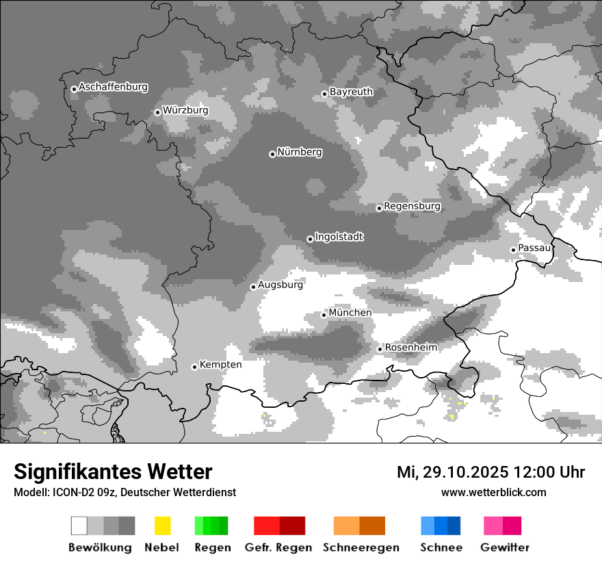 Modellkarten Signifikantes Wetter Modellkarten Signifikantes Wetter