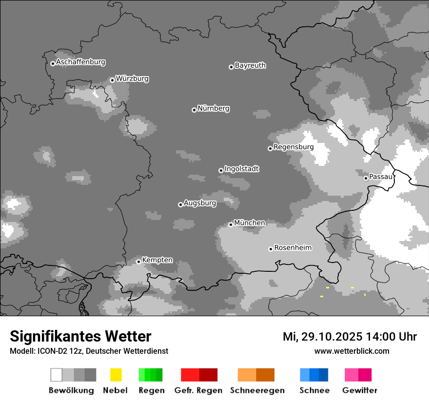 Modellkarten Signifikantes Wetter Modellkarten Signifikantes Wetter