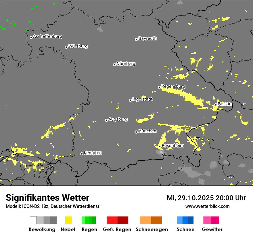 Modellkarten Signifikantes Wetter Modellkarten Signifikantes Wetter