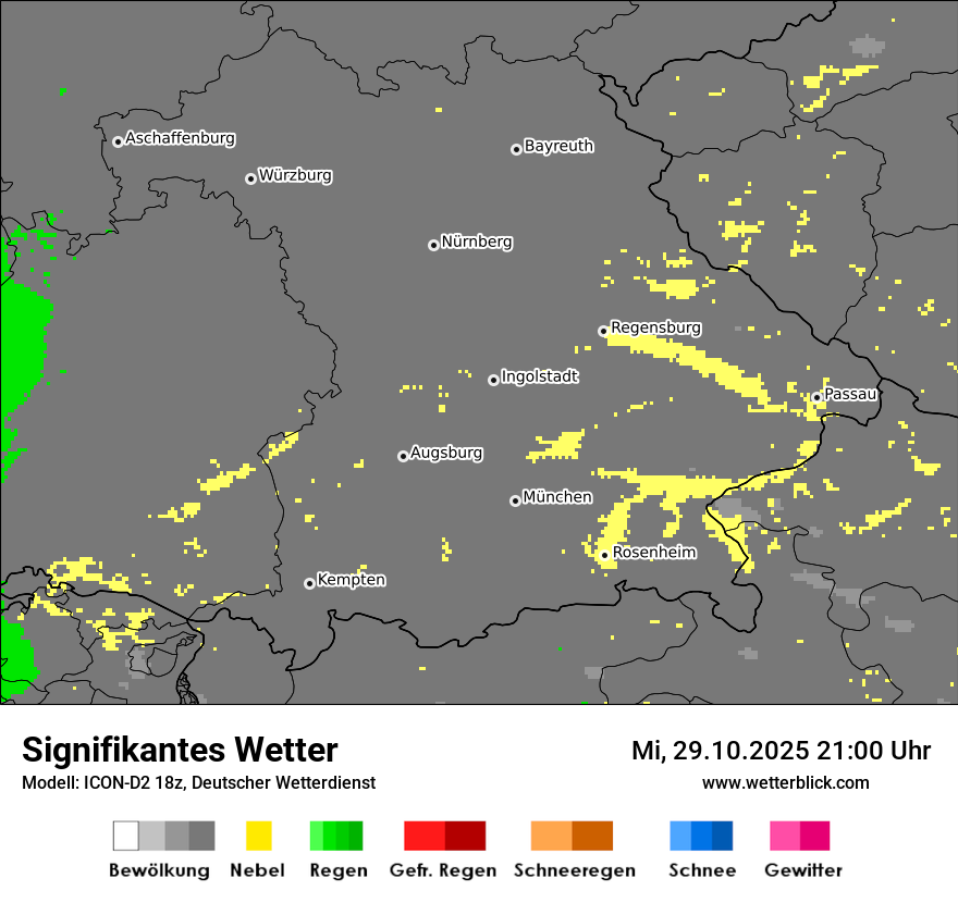 Modellkarten Signifikantes Wetter Modellkarten Signifikantes Wetter
