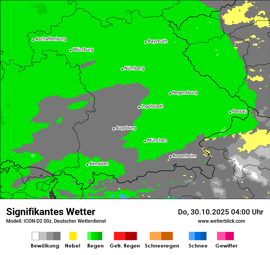 Modellkarten Signifikantes Wetter Modellkarten Signifikantes Wetter