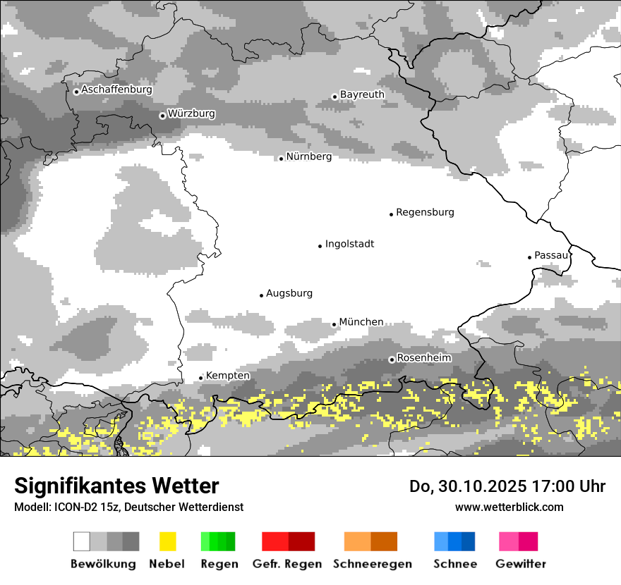Modellkarten Signifikantes Wetter Modellkarten Signifikantes Wetter