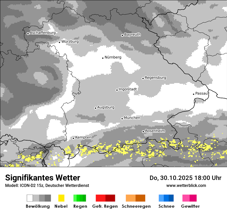 Modellkarten Signifikantes Wetter Modellkarten Signifikantes Wetter