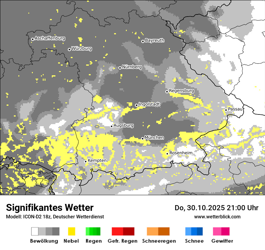 Modellkarten Signifikantes Wetter Modellkarten Signifikantes Wetter