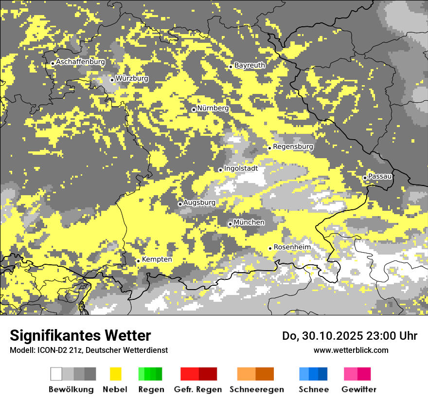 Modellkarten Signifikantes Wetter Modellkarten Signifikantes Wetter