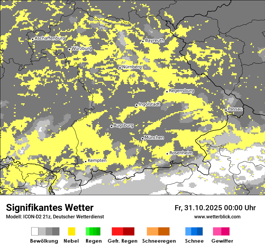 Modellkarten Signifikantes Wetter Modellkarten Signifikantes Wetter