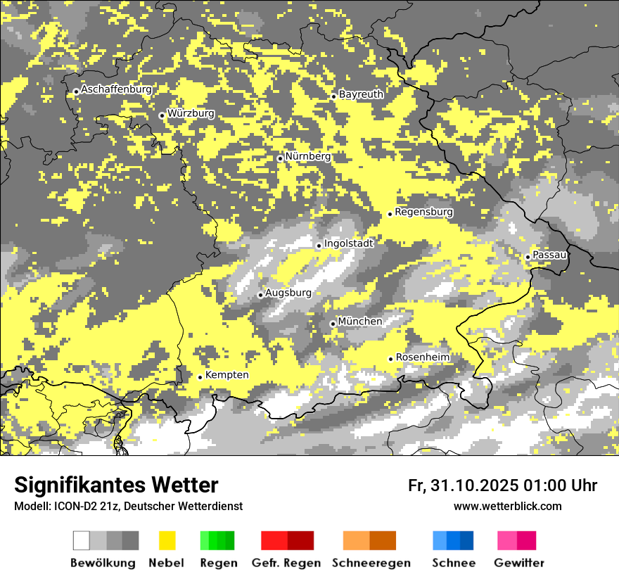Modellkarten Signifikantes Wetter Modellkarten Signifikantes Wetter