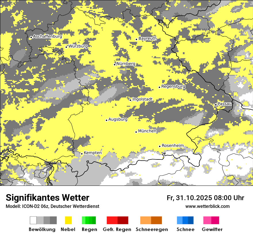 Modellkarten Signifikantes Wetter Modellkarten Signifikantes Wetter