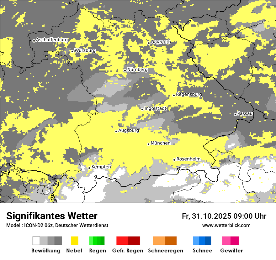 Modellkarten Signifikantes Wetter Modellkarten Signifikantes Wetter
