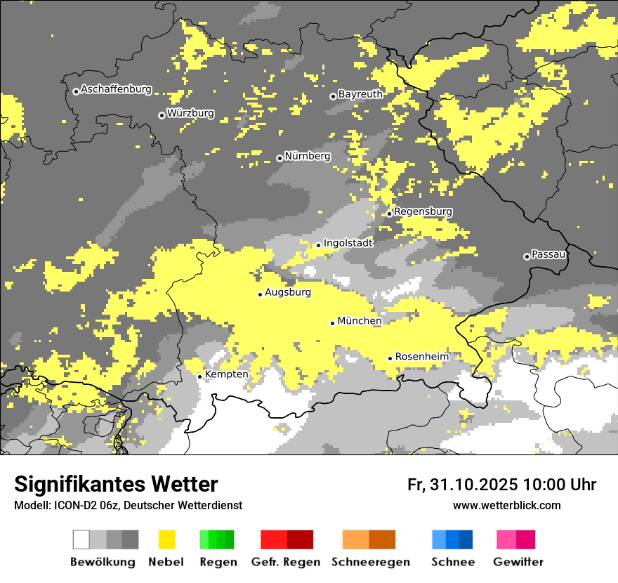 Modellkarten Signifikantes Wetter Modellkarten Signifikantes Wetter