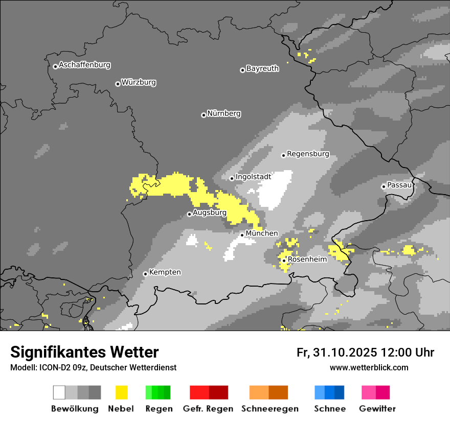 Modellkarten Signifikantes Wetter Modellkarten Signifikantes Wetter