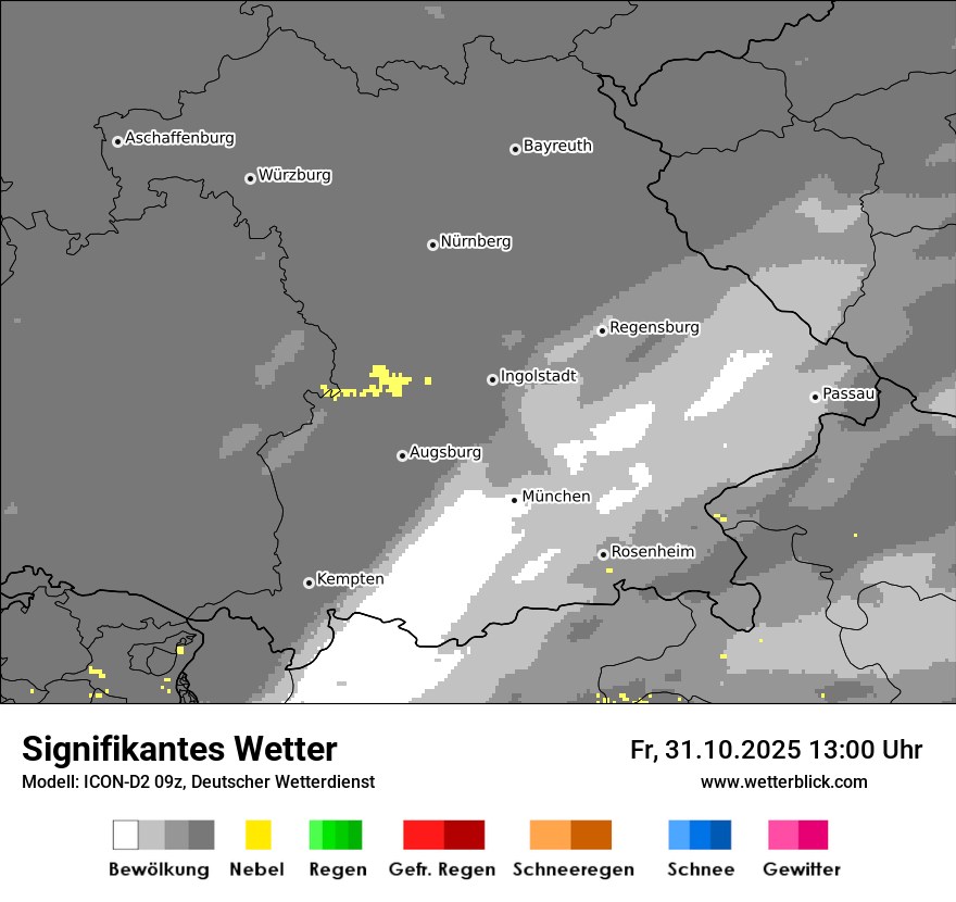 Modellkarten Signifikantes Wetter Modellkarten Signifikantes Wetter