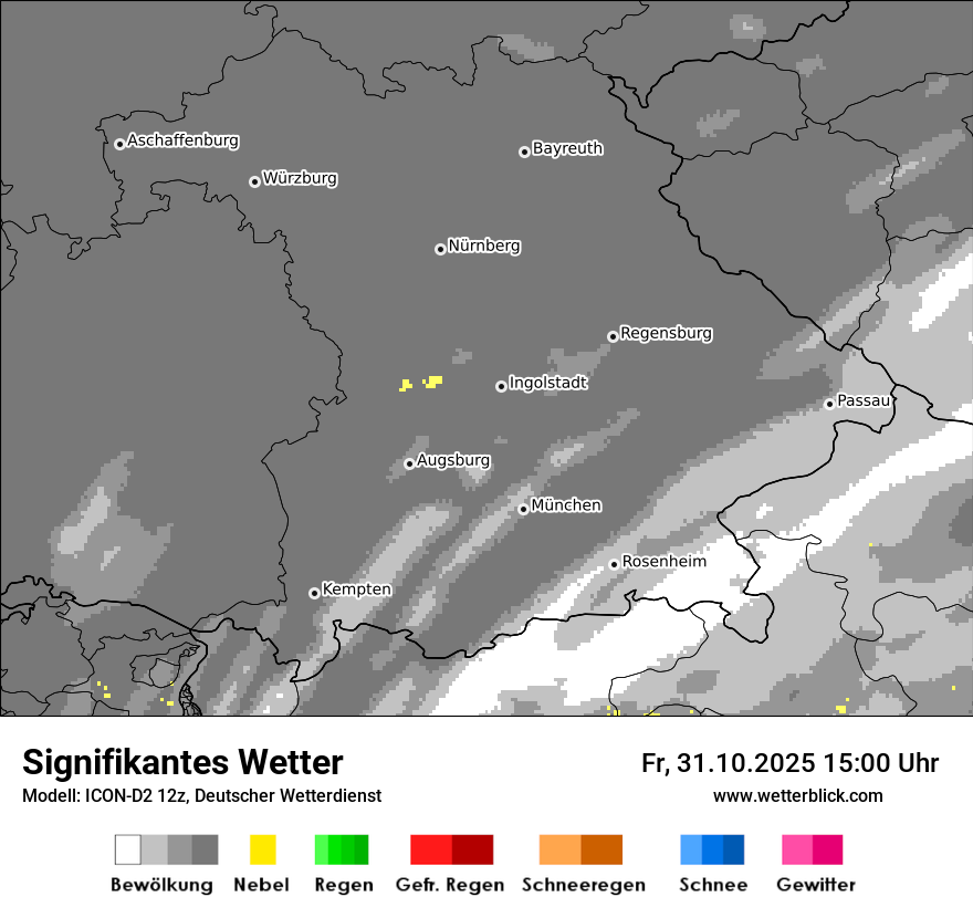 Modellkarten Signifikantes Wetter Modellkarten Signifikantes Wetter