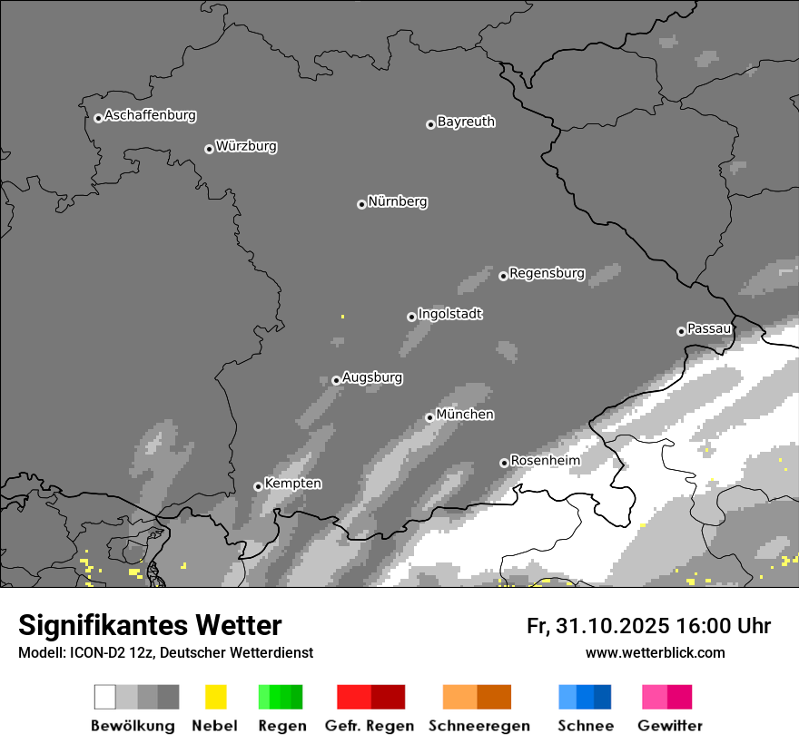Modellkarten Signifikantes Wetter Modellkarten Signifikantes Wetter