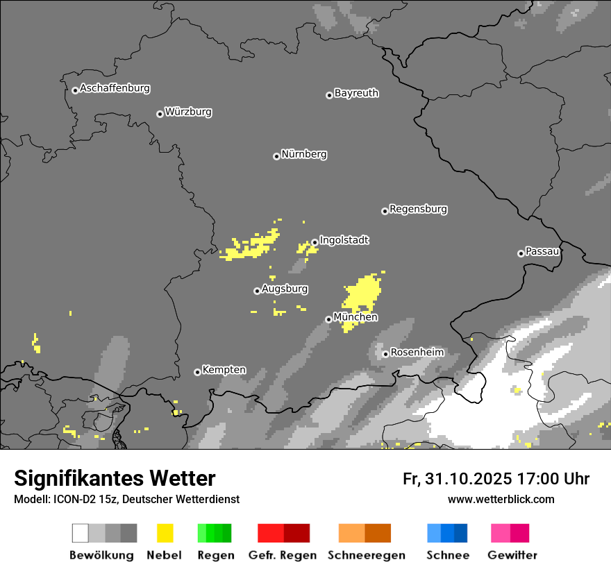 Modellkarten Signifikantes Wetter Modellkarten Signifikantes Wetter