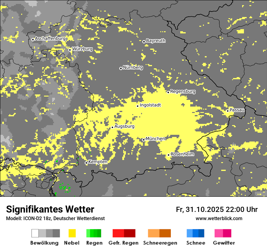 Modellkarten Signifikantes Wetter Modellkarten Signifikantes Wetter