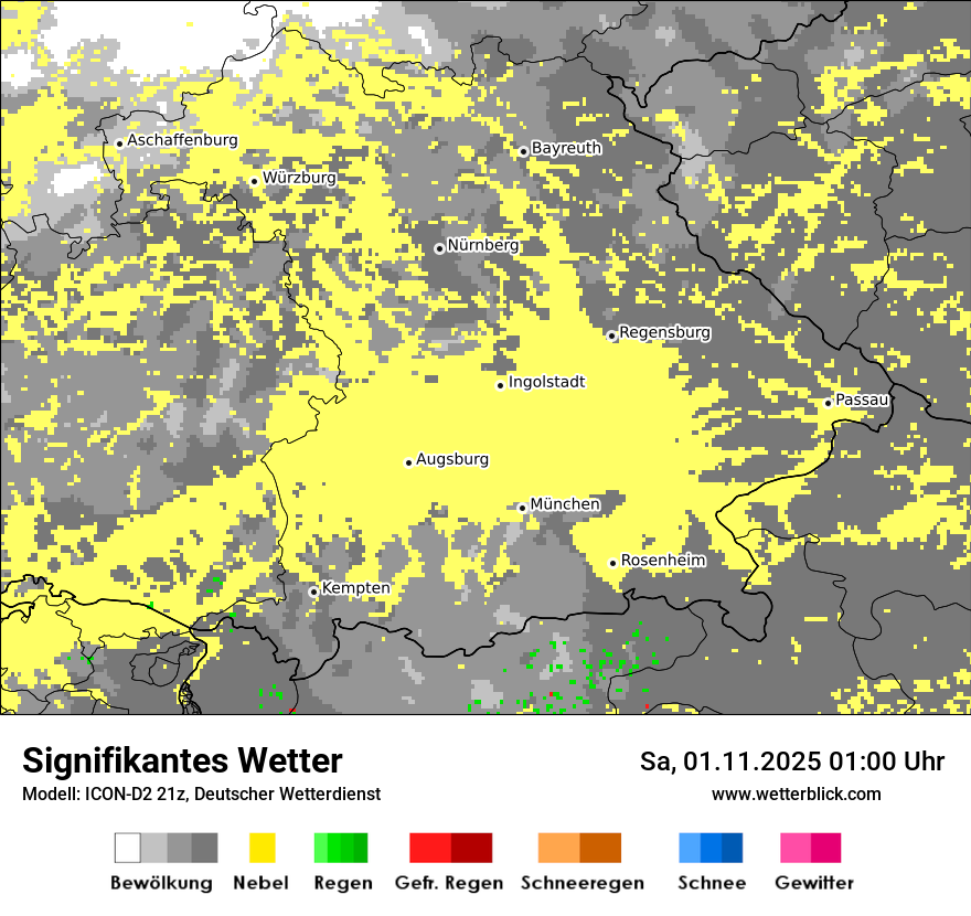 Modellkarten Signifikantes Wetter Modellkarten Signifikantes Wetter