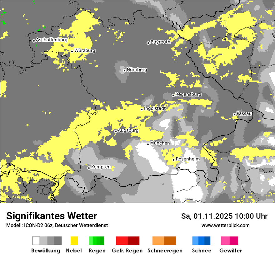 Modellkarten Signifikantes Wetter Modellkarten Signifikantes Wetter