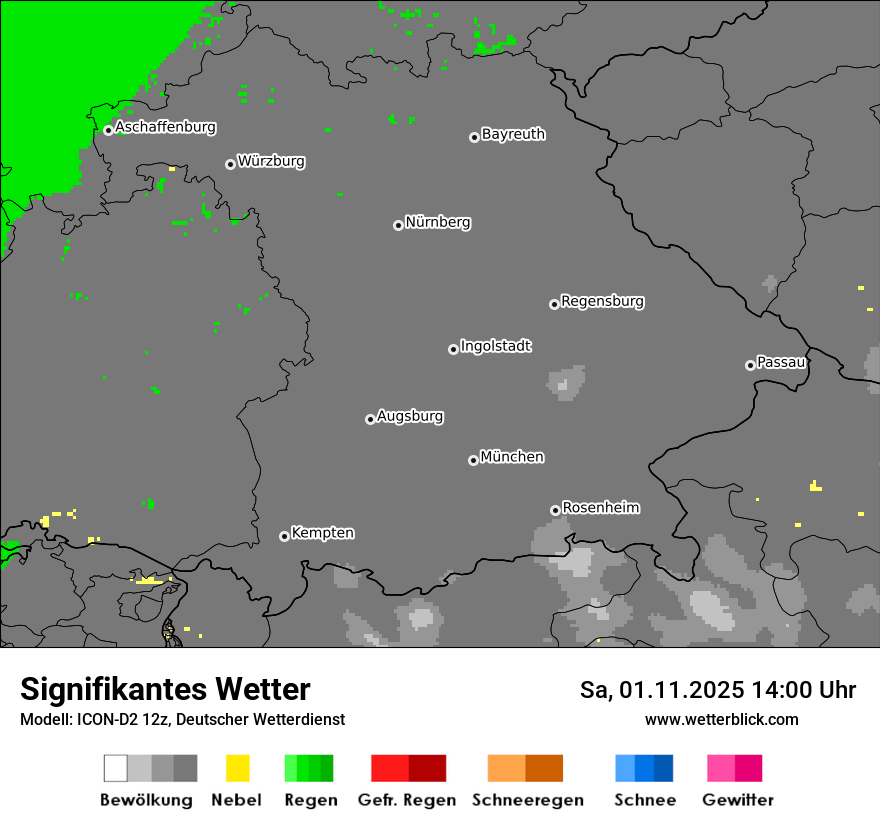 Modellkarten Signifikantes Wetter Modellkarten Signifikantes Wetter