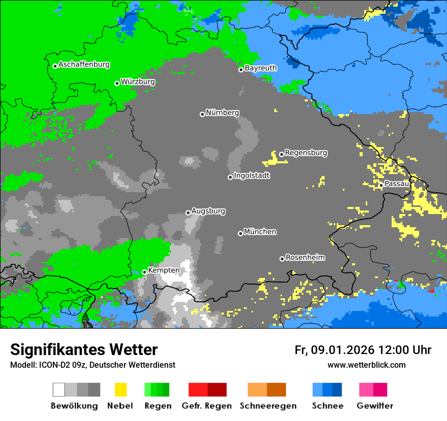 Signifikantes Wetter