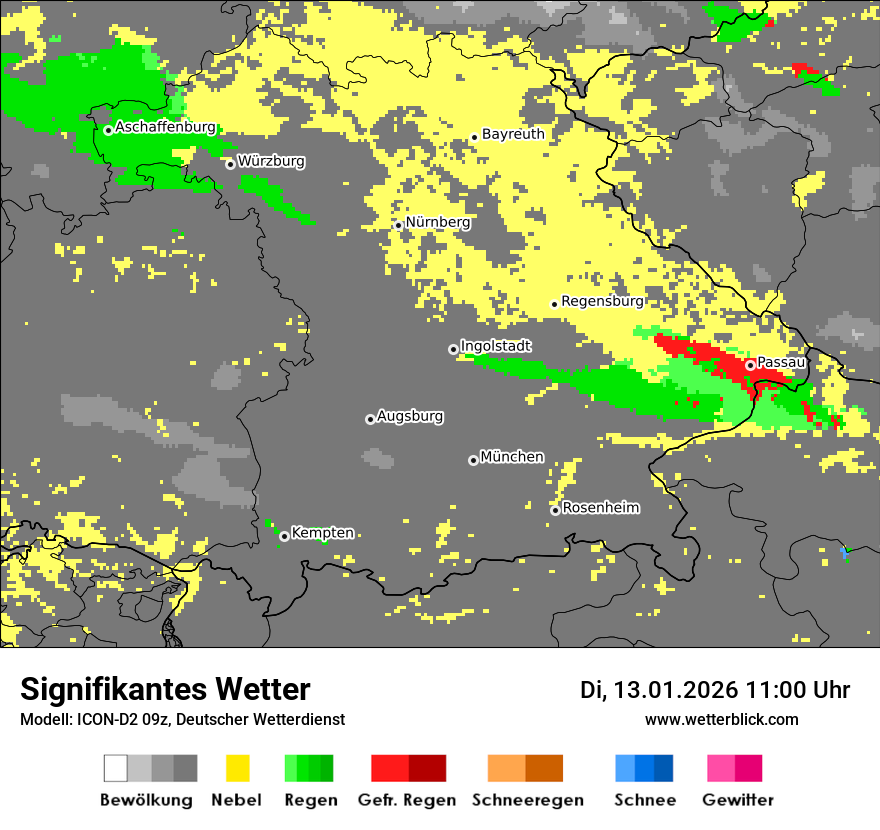 Signifikantes Wetter