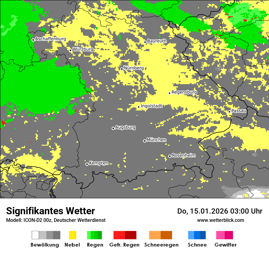 Signifikantes Wetter