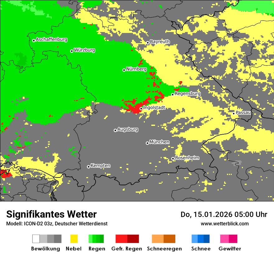 Signifikantes Wetter