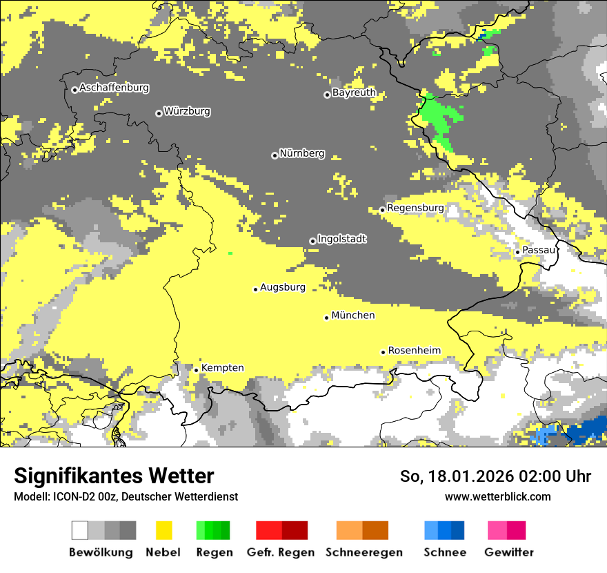 Signifikantes Wetter