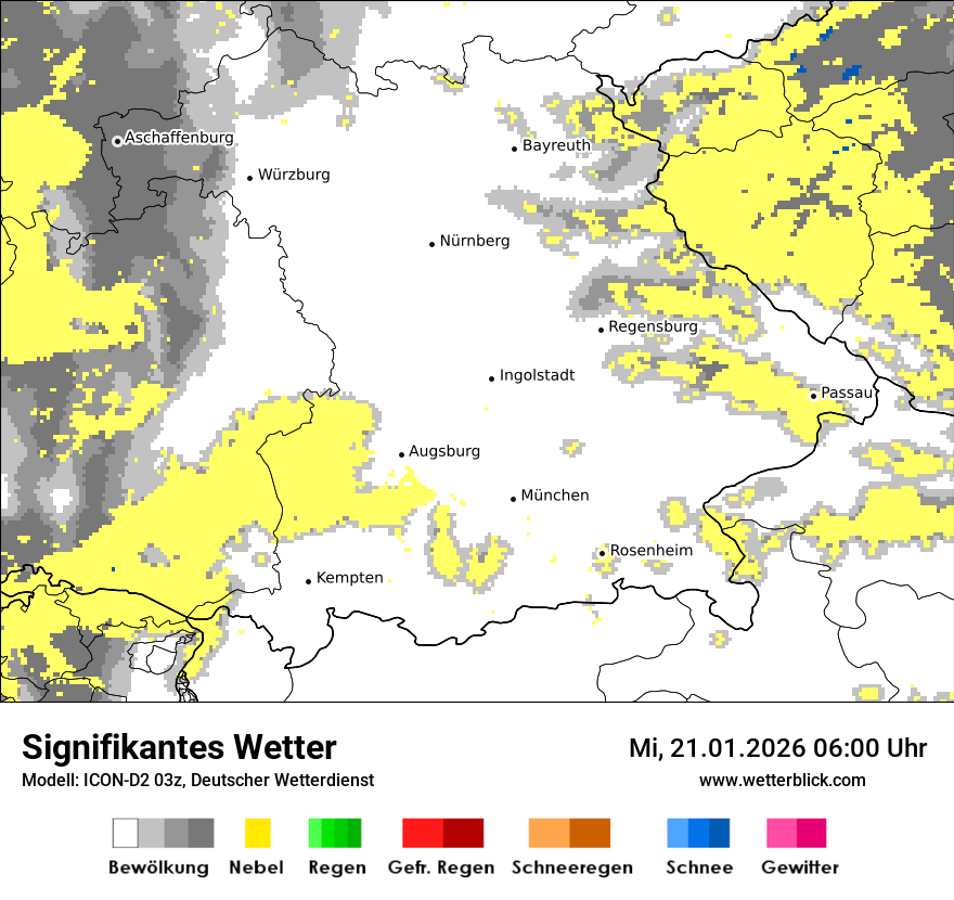 Signifikantes Wetter