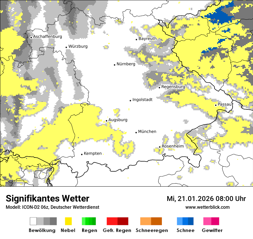 Signifikantes Wetter