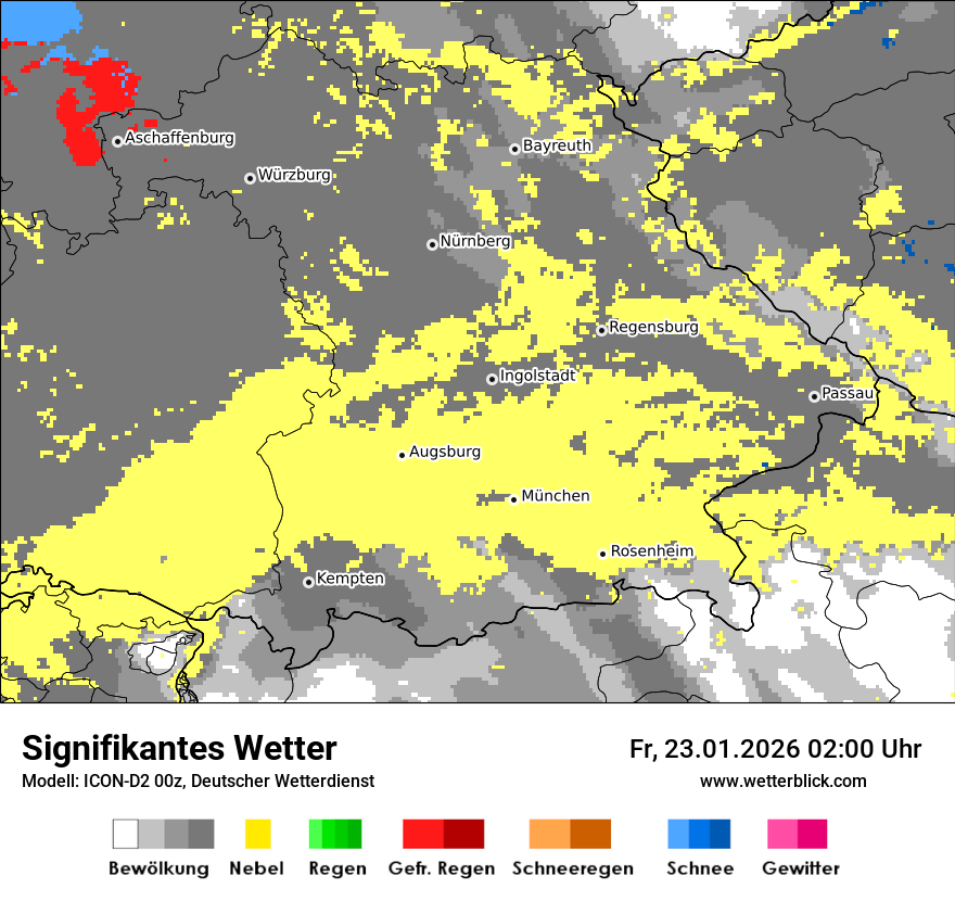 Signifikantes Wetter
